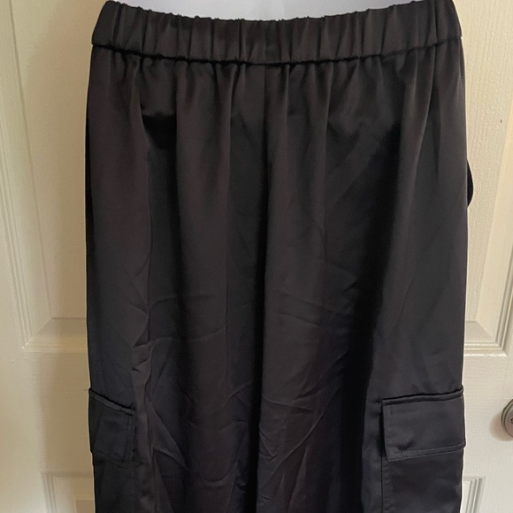 Open edit satin cargo pants NWOT - Picture 5 of 6